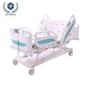 Lit d'h&ocirc;pital &eacute;lectrique &agrave; huit fonctions, capacit&eacute; de 250kg, multi-positions, avec &eacute;l&eacute;vation des jambes tournantes, certifi&eacute; CE