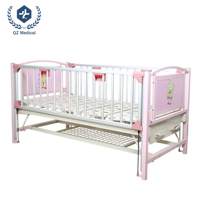 Kinderpflegebett mit Soft-Rise-Gel&auml;ndern, 188 x 93 cm