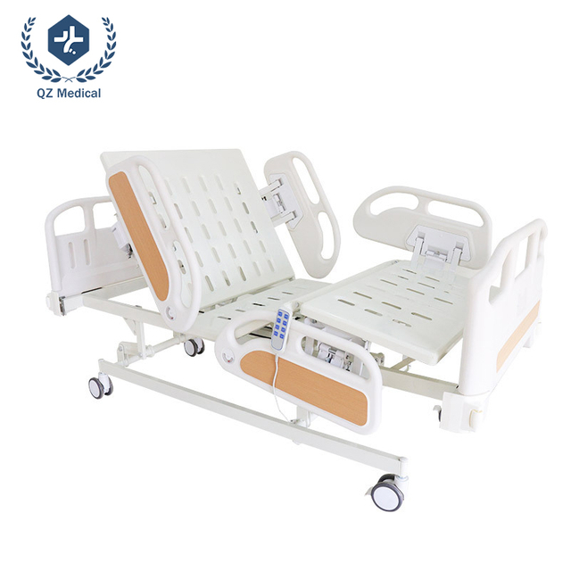 Elektrisches medizinisches 3-Funktions-Bett mit 75&deg;-R&uuml;ckenlehne und 30&deg;-Beinanhebung – 42–68 cm H&ouml;henverstellung, perforierte Oberfl&auml;che und Fernbedienung f&uuml;r Krankenh&auml;user/Pflegeheime