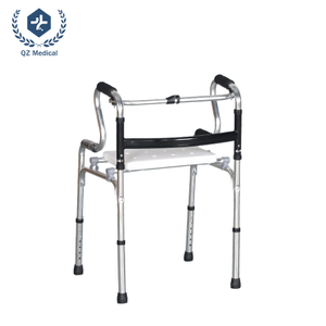 T&iacute;tulo del producto: Andador de aleaci&oacute;n de aluminio con soporte de modo dual y ajuste de altura de 6 pasos (98 caracteres)